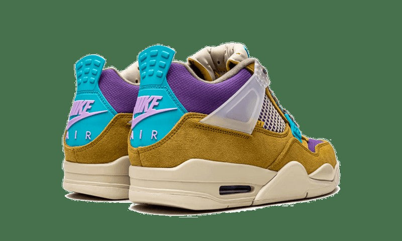 Union X Air Jordan 4 30th Anniversary Desert Moss Turquoise Blue