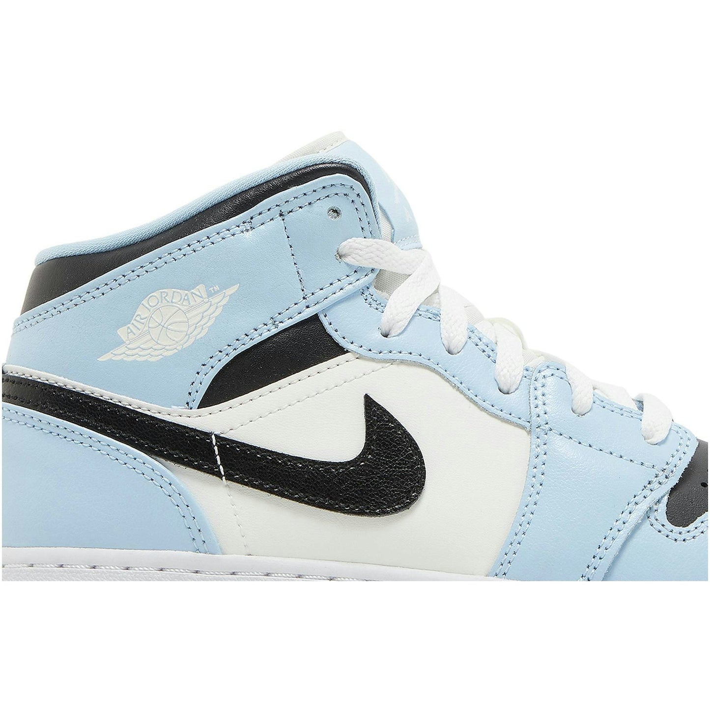 ( Grade School ) Air Jordan 1 Mid ‘Ice Blue’ 555112-401