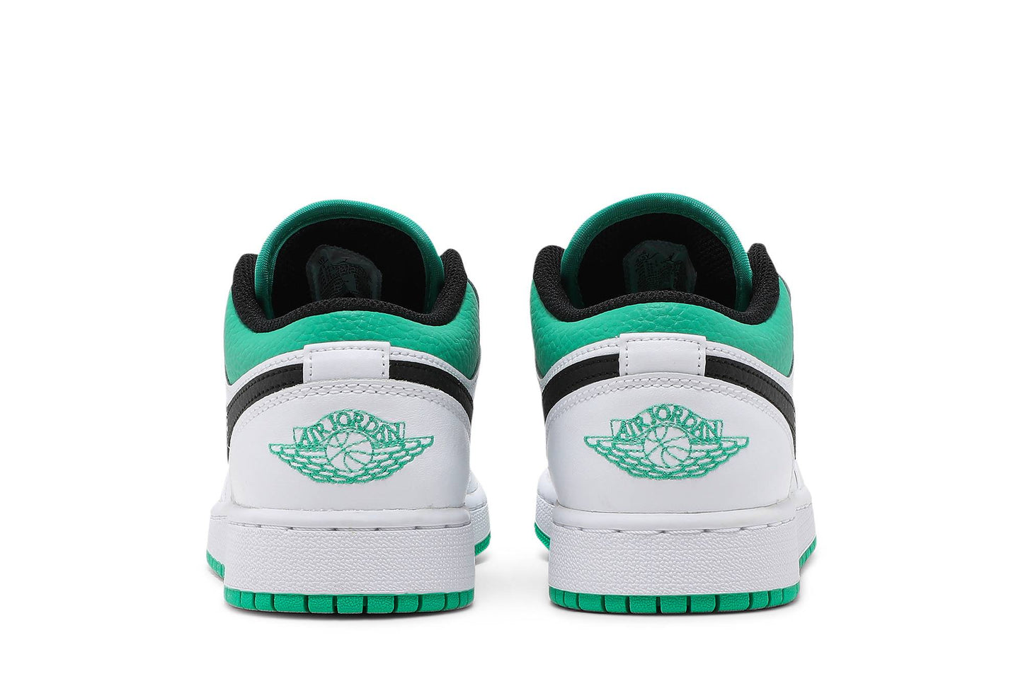 ( Grade School ) Air Jordan 1 Low ‘White Lucky Green’ 553560-129