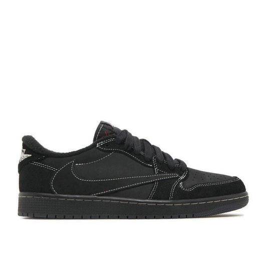 Travis Scott X Air Jordan 1 Low OG SP ‘Black Phantom’ Unfading Sneaker