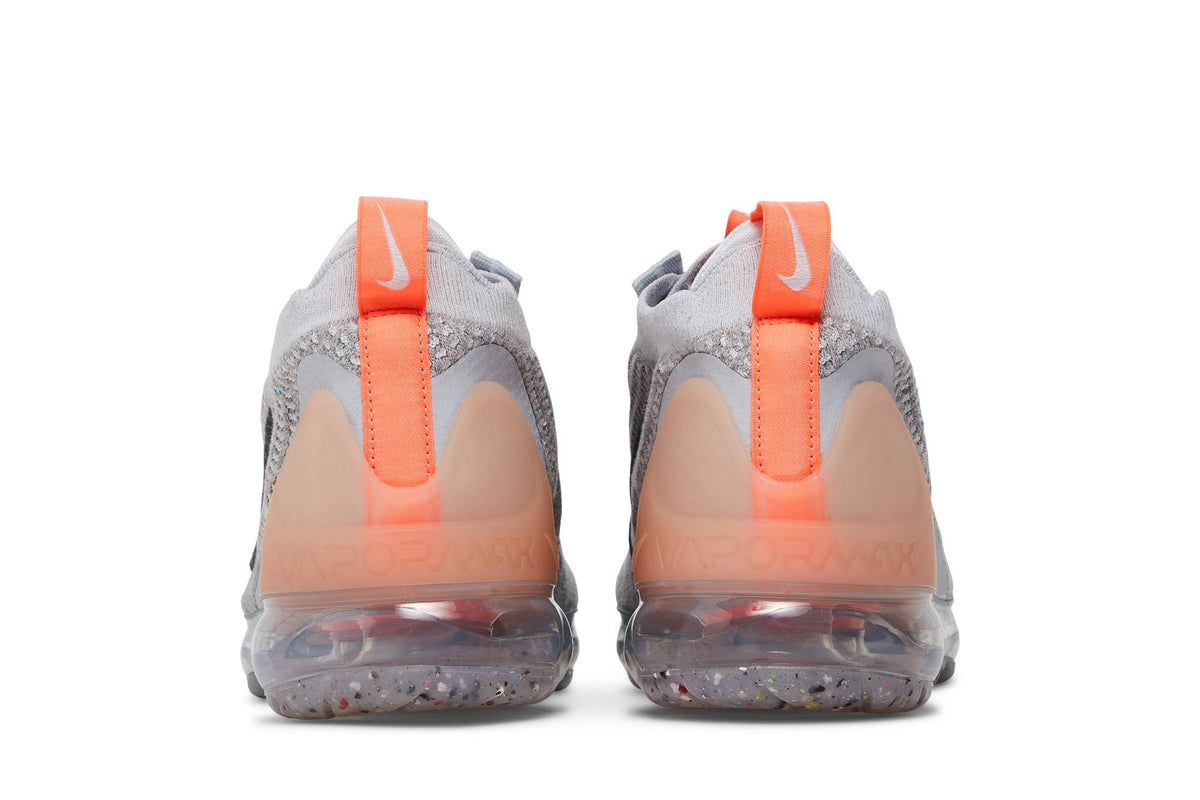 Nike Air VaporMax Flyknit 'Grey Fog Bright Mango' 2021 DH4084-002