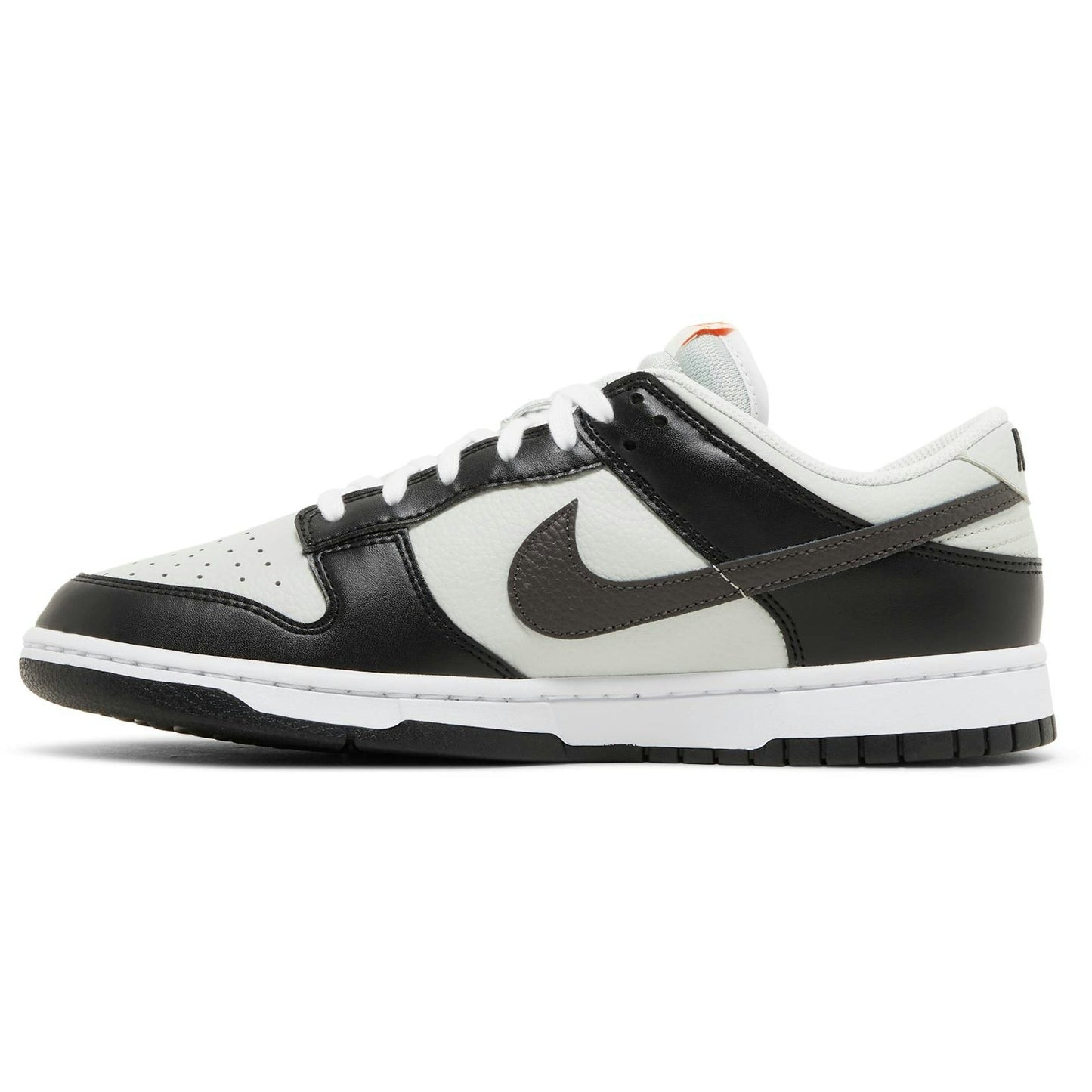 Nike Dunk Low ‘Grey Black Orange Mini Swoosh’ FN7808-001