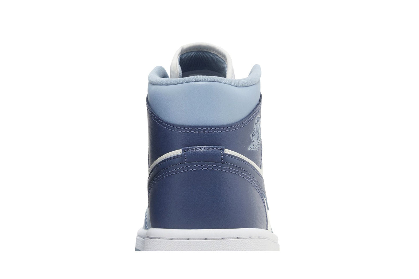 ( Women ) Air Jordan 1 Mid ‘Sail Diffused Blue’ BQ6472-140