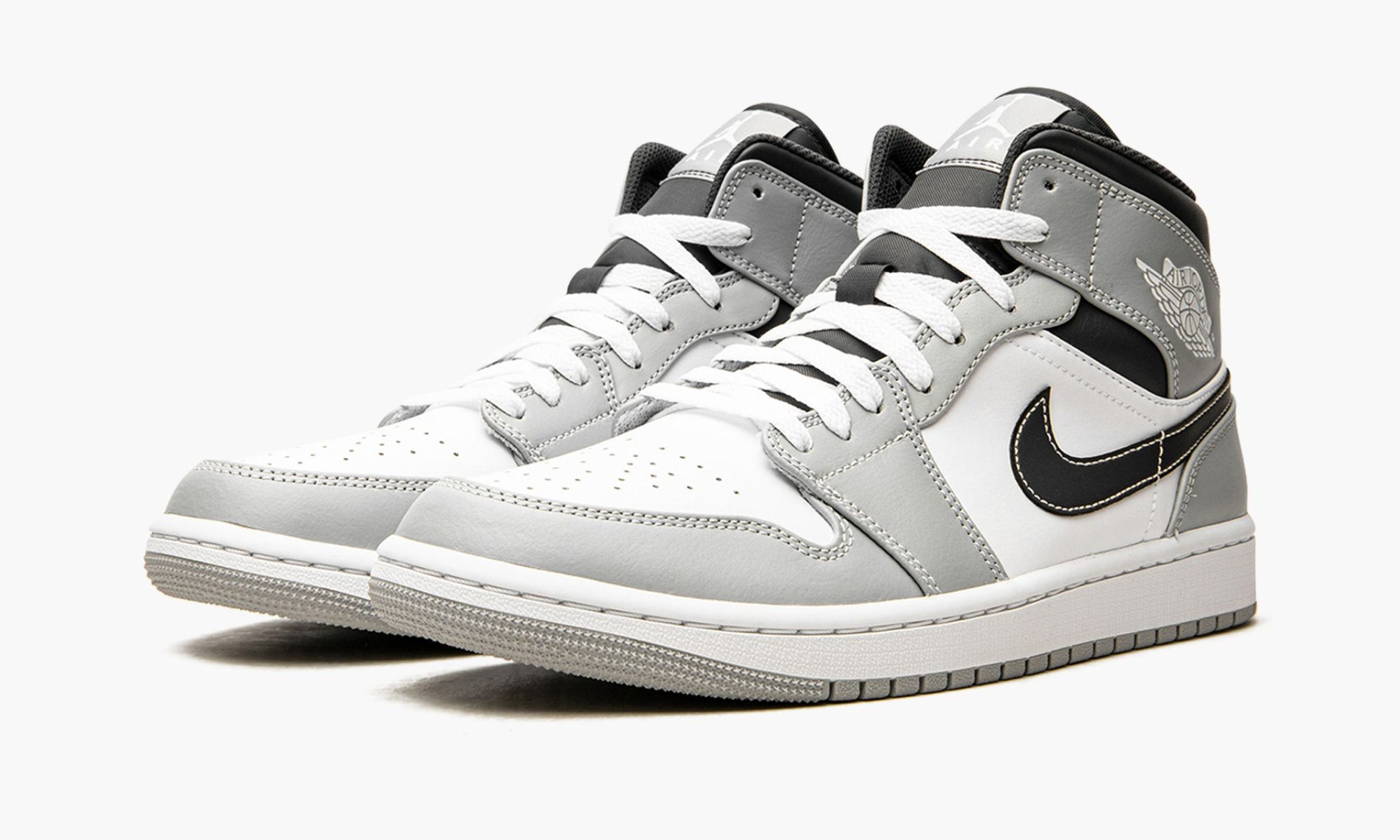 Air Jordan 1 Mid "Light Smoke Grey 2.0"