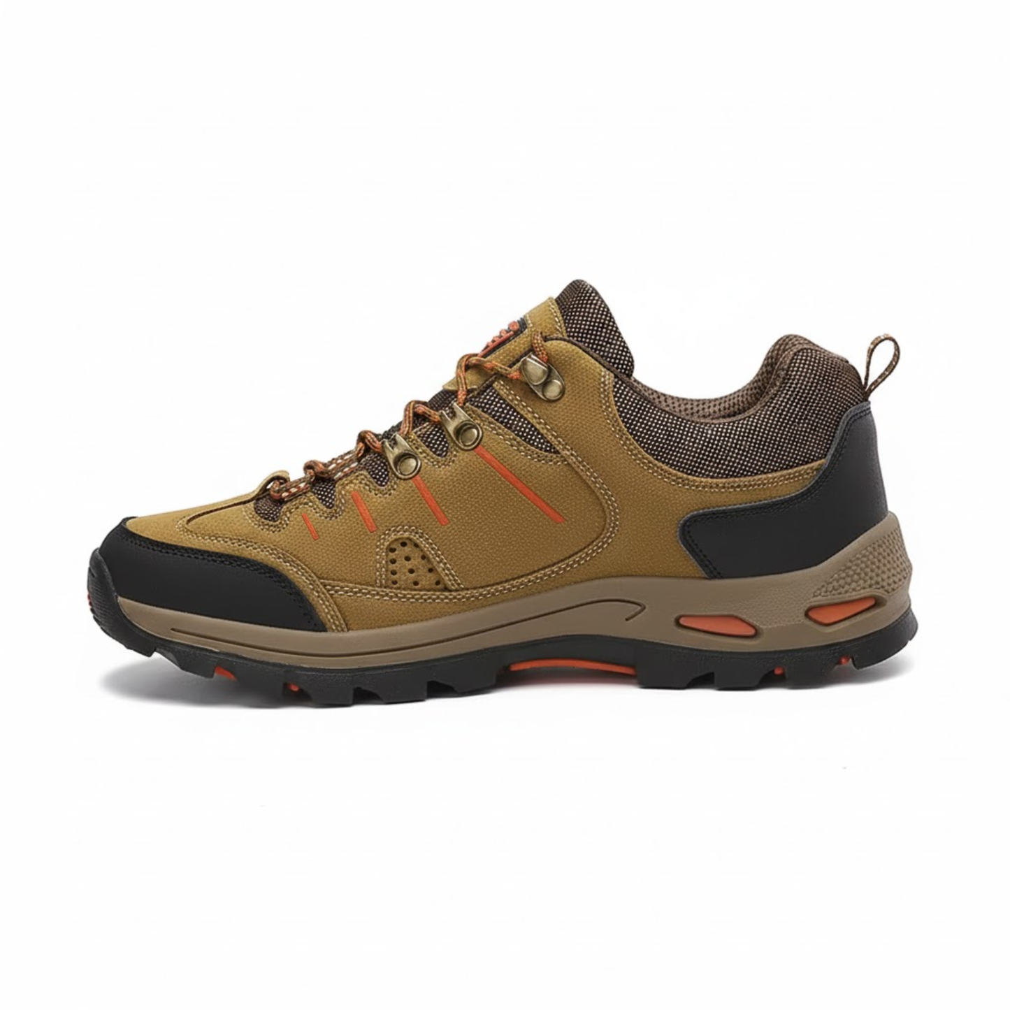 Blotcha Men's Retro Short Hiking Boots Anti-Slip Urban Commuting Ankle Sports Shoes