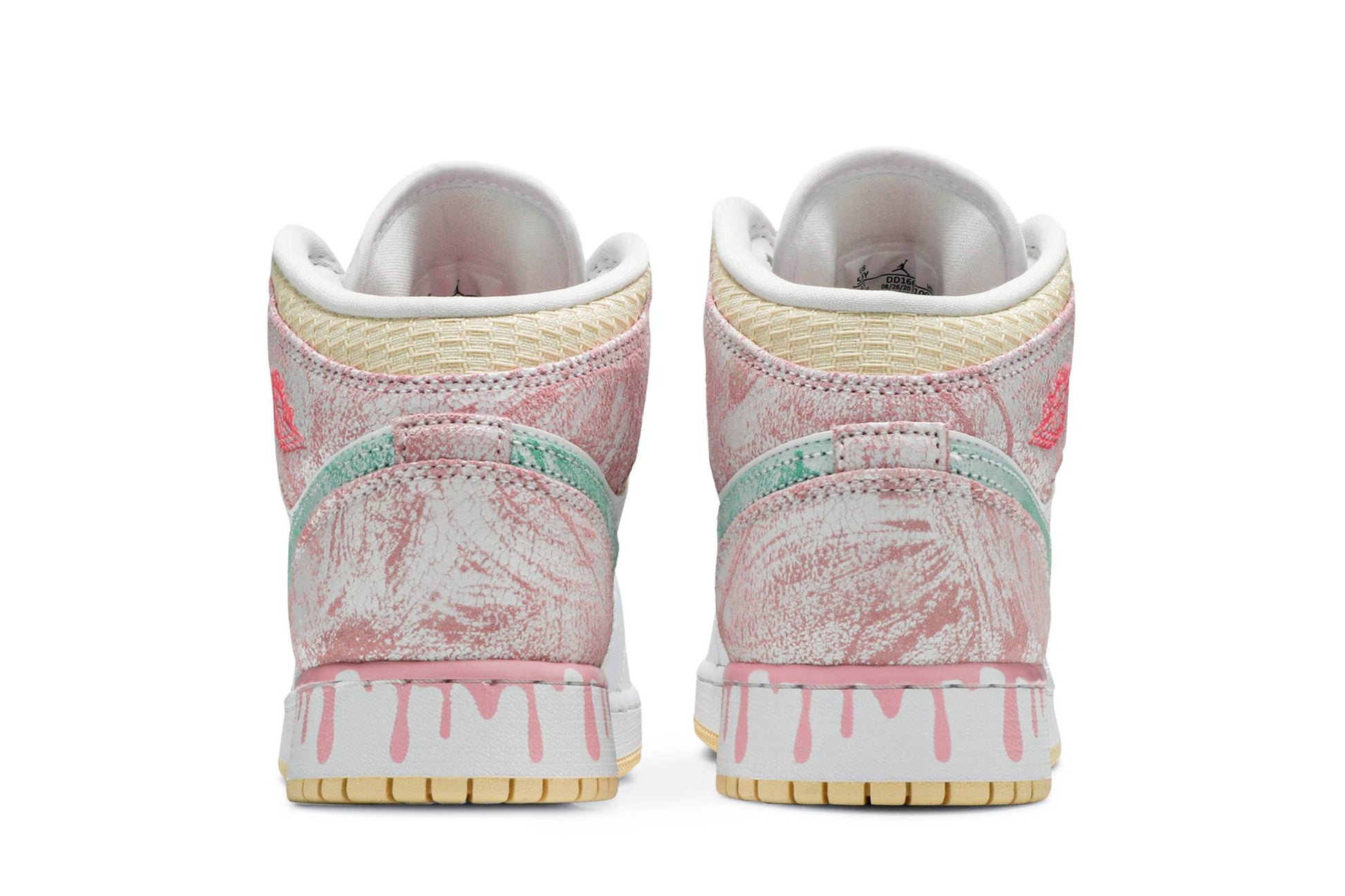 ( Grade School ) Air Jordan 1 Mid SE ‘Ice Cream’ DD1666-100