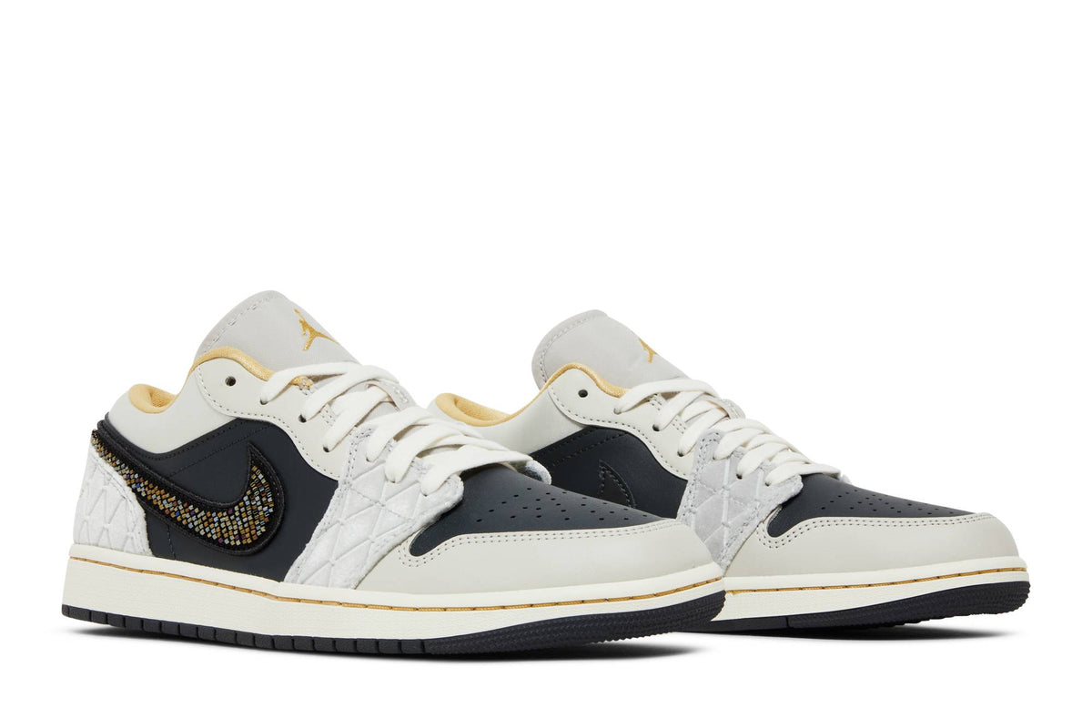 Air Jordan 1 Low 'Beaded Swoosh' DV1762-001