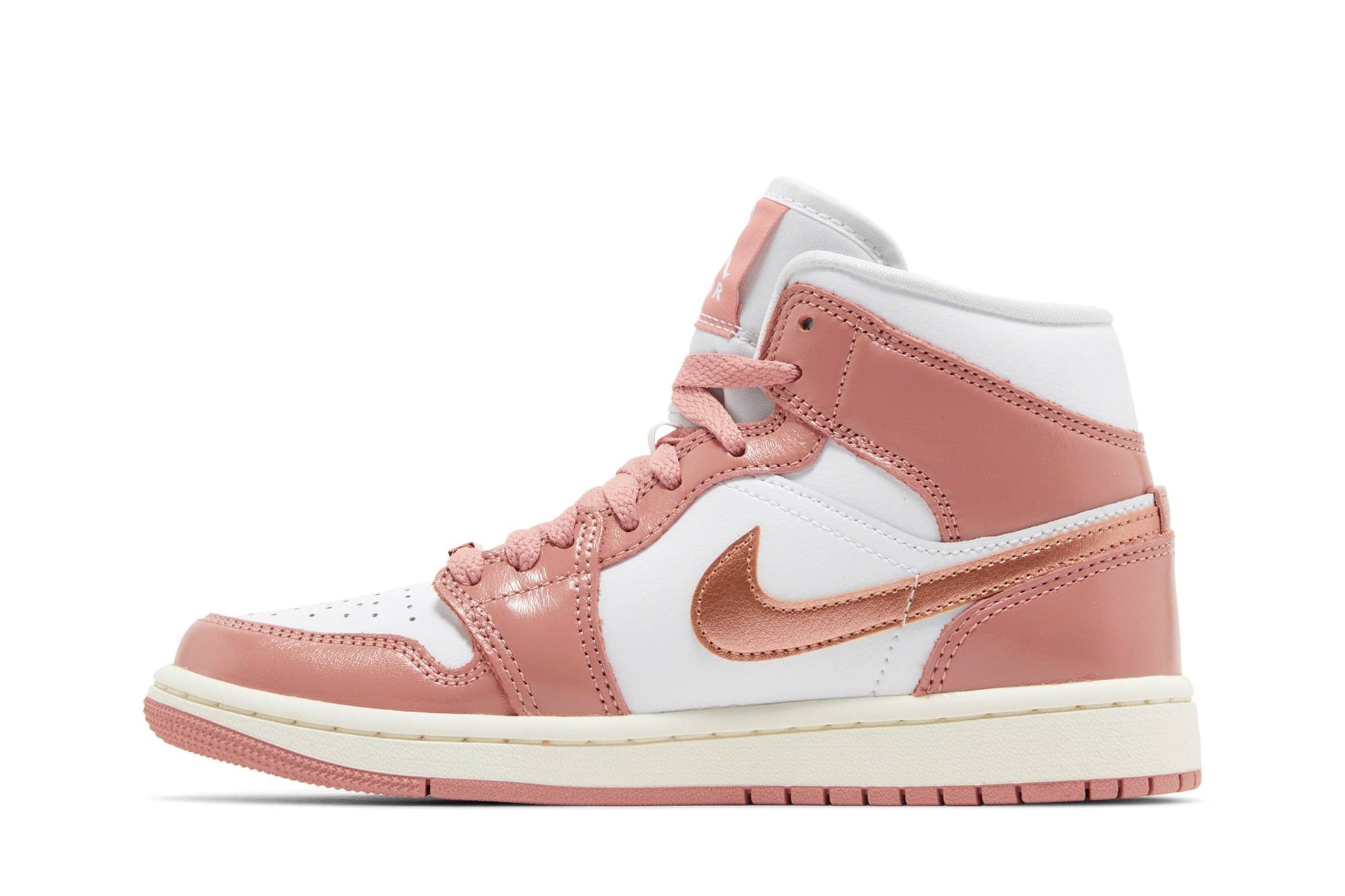 ( Women ) Air Jordan 1 Mid SE ‘Red Stardust’ FB9892-670