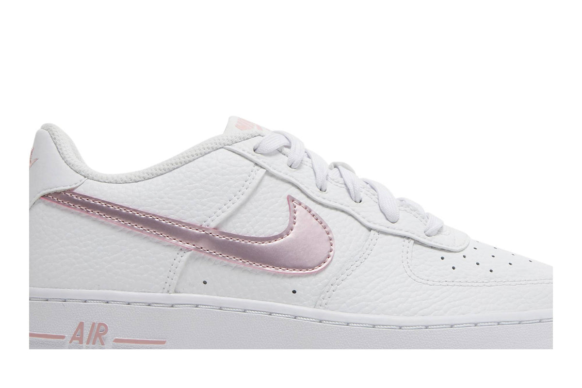 ( Grade School ) Nike Air Force 1 Low White Pink Glaze CT3839-104