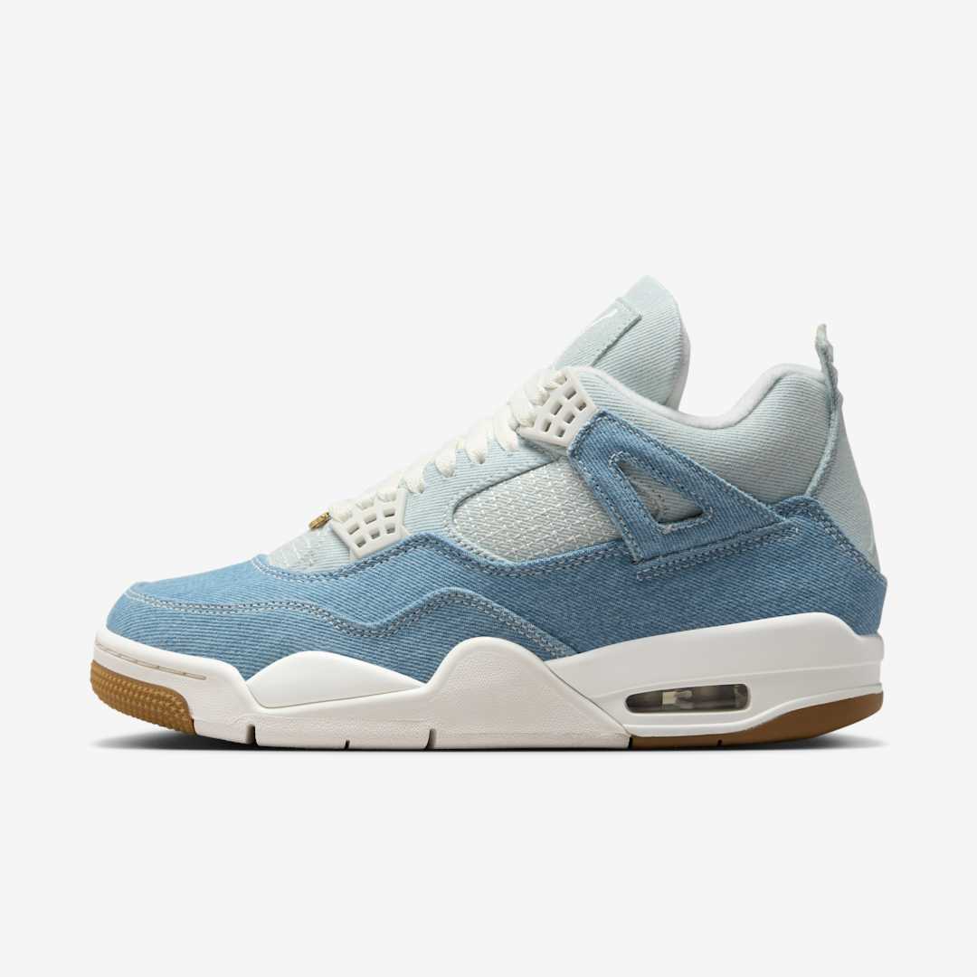 The Air Jordan 4 TEX WMNS “Worn Blue” Takes On Denim