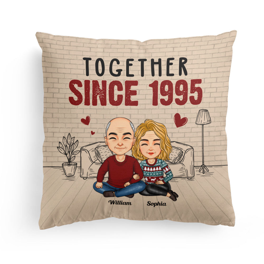 Annoying Each Other For Many Years – Personalized Pillow –  Anniversary Gift For Couples, Husband Wife