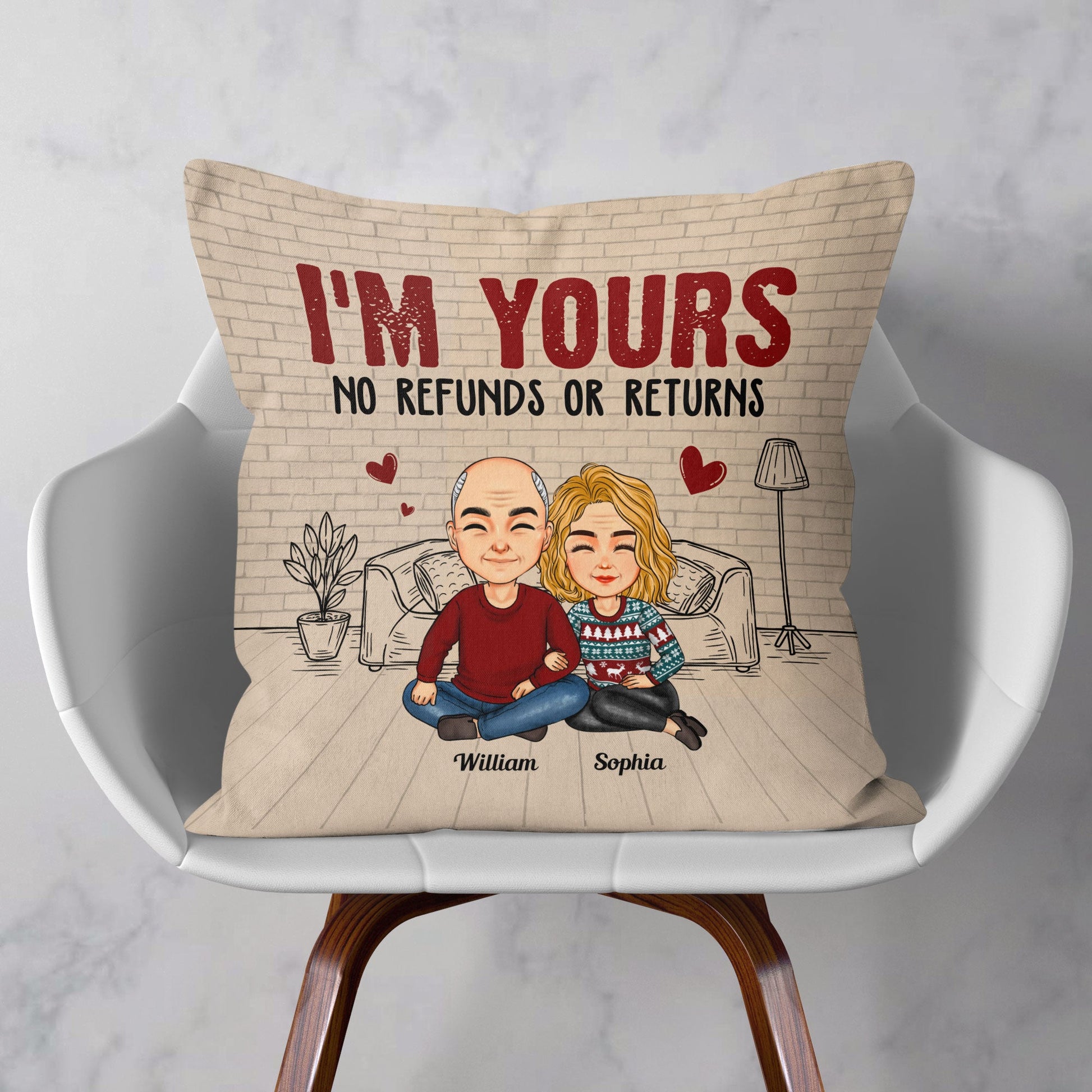 Annoying Each Other For Many Years – Personalized Pillow –  Anniversary Gift For Couples, Husband Wife