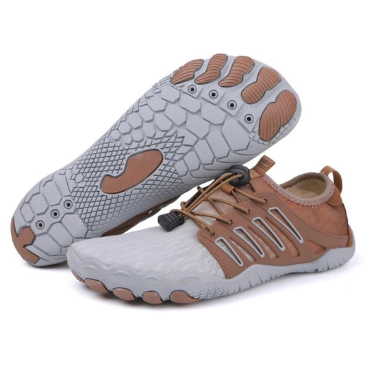 Blotcha Men's Barefoot Walking Shoes - Breathable Mesh Lightweight Outdoor Hiking Sneakers