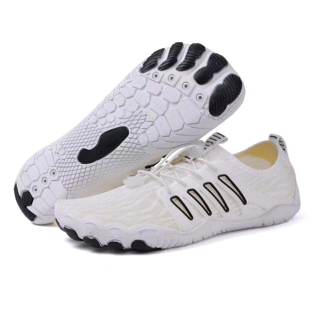 Blotcha Men's Barefoot Walking Shoes - Breathable Mesh Lightweight Outdoor Hiking Sneakers