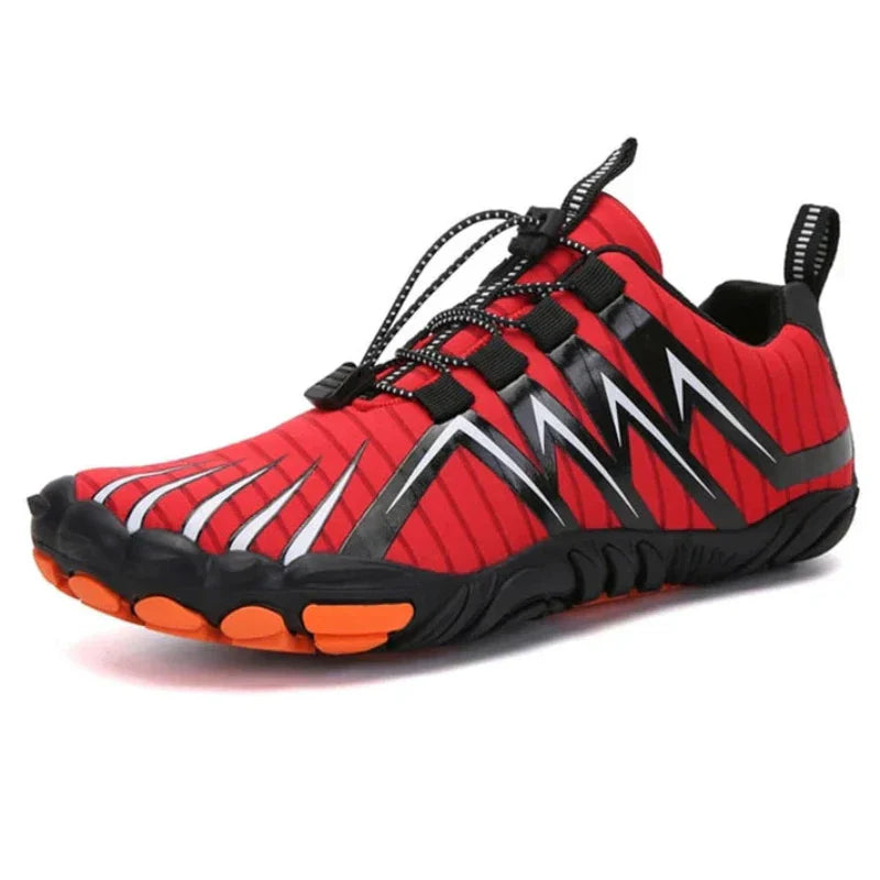 Blotcha Men's Five-Finger Hiking Shoes Breathable Barefoot Trail Running Climbing Sneakers