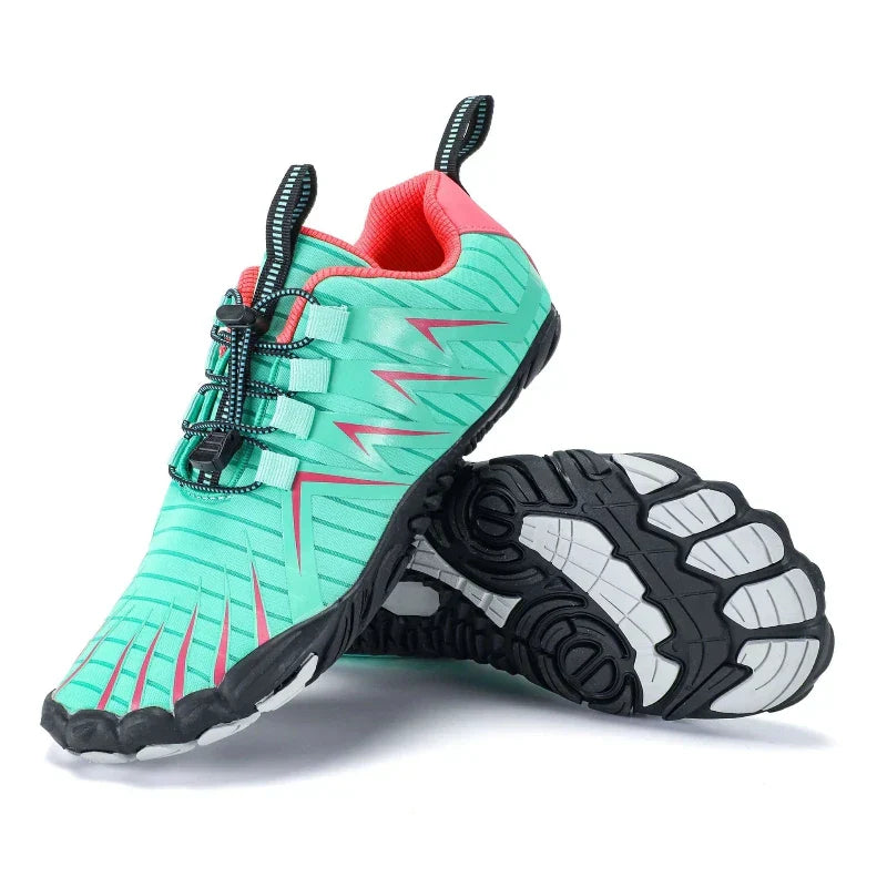 Blotcha Men's Five-Finger Hiking Shoes Breathable Barefoot Trail Running Climbing Sneakers