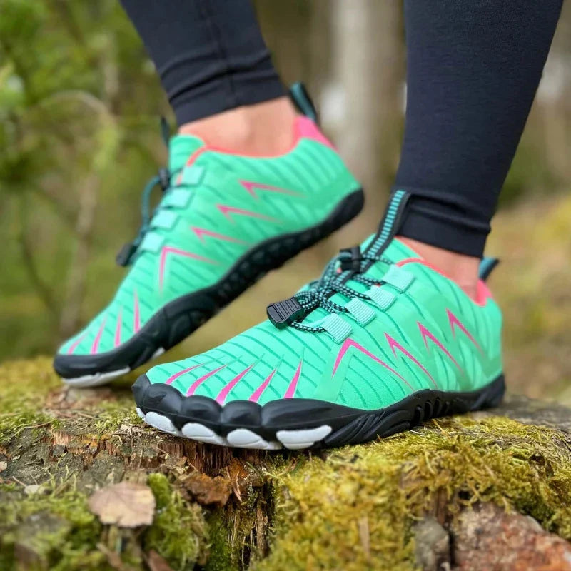 Blotcha Men's Five-Finger Hiking Shoes Breathable Barefoot Trail Running Climbing Sneakers