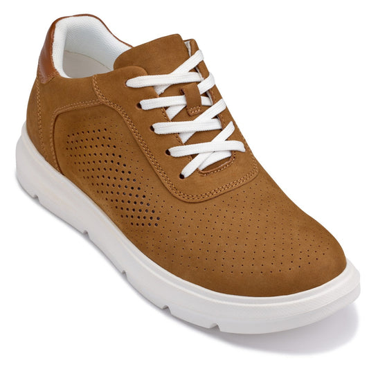 CALTO J1583 Lightweight Height-Increasing Casual Walker Sneaker - Premium Design - Comfortable Support - Quality Footwear