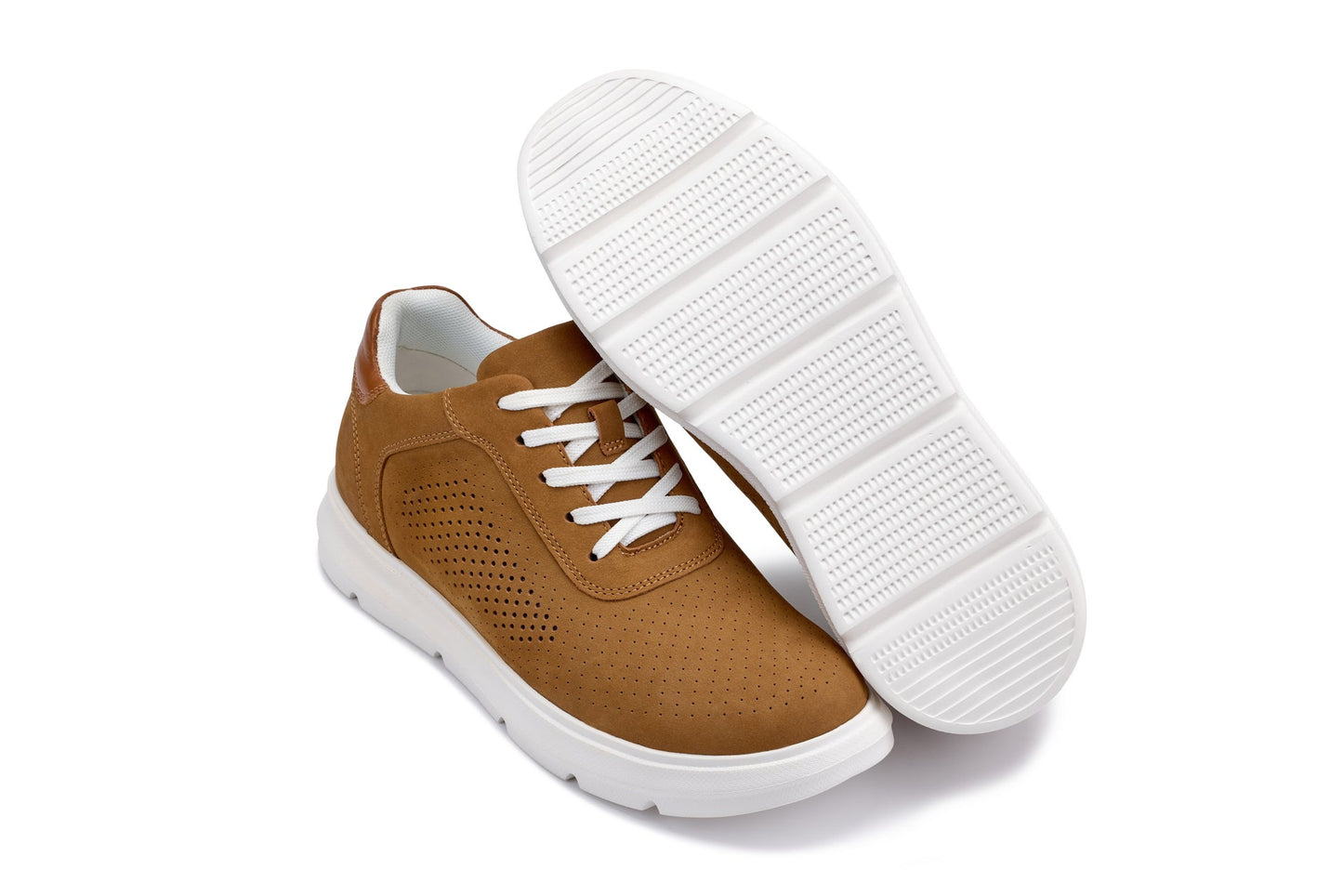 CALTO J1583 Lightweight Height-Increasing Casual Walker Sneaker - Premium Design - Comfortable Support - Quality Footwear
