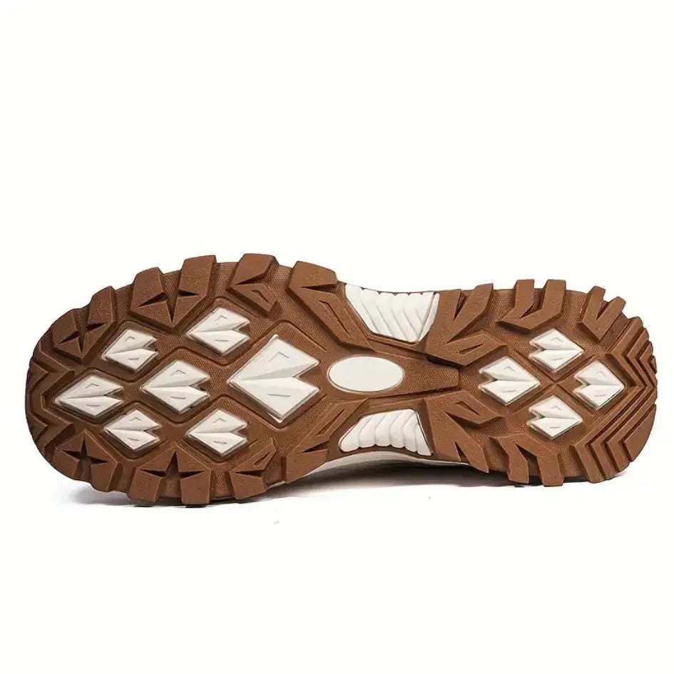 Blotcha Men's Women's Breathable Mesh Hiking Shoes Anti-Slip Trekking Sneakers
