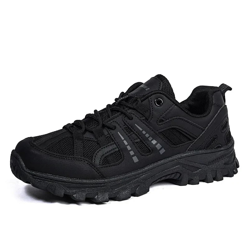 Blotcha Men's Women's Breathable Mesh Hiking Shoes Anti-Slip Trekking Sneakers