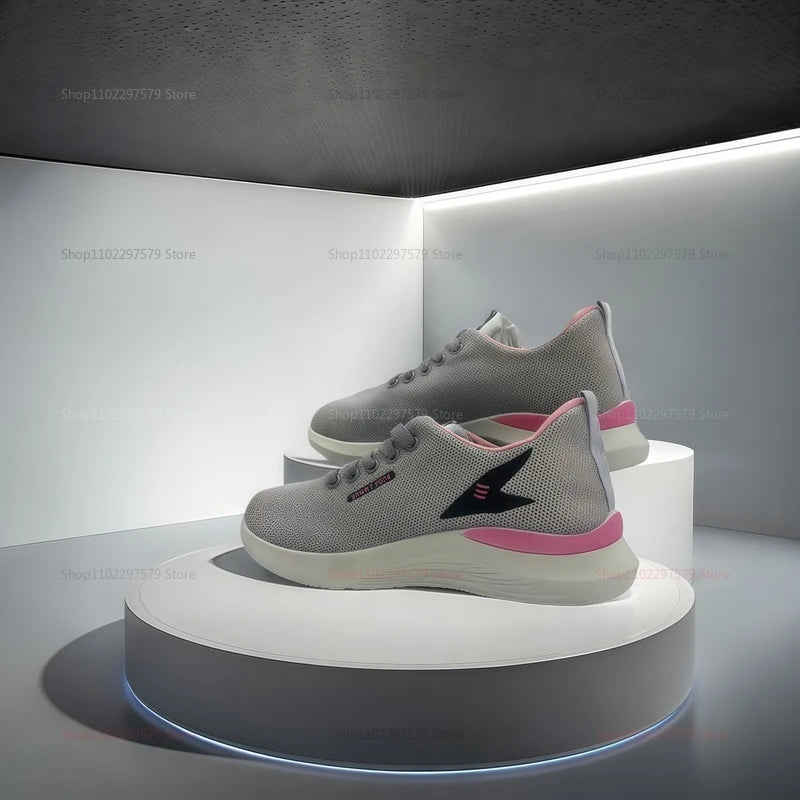 Elevate Your Run: Ultra-Lightweight Breathable Athletic Sneakers for Women - Perfect for Spring & Autumn Activities!