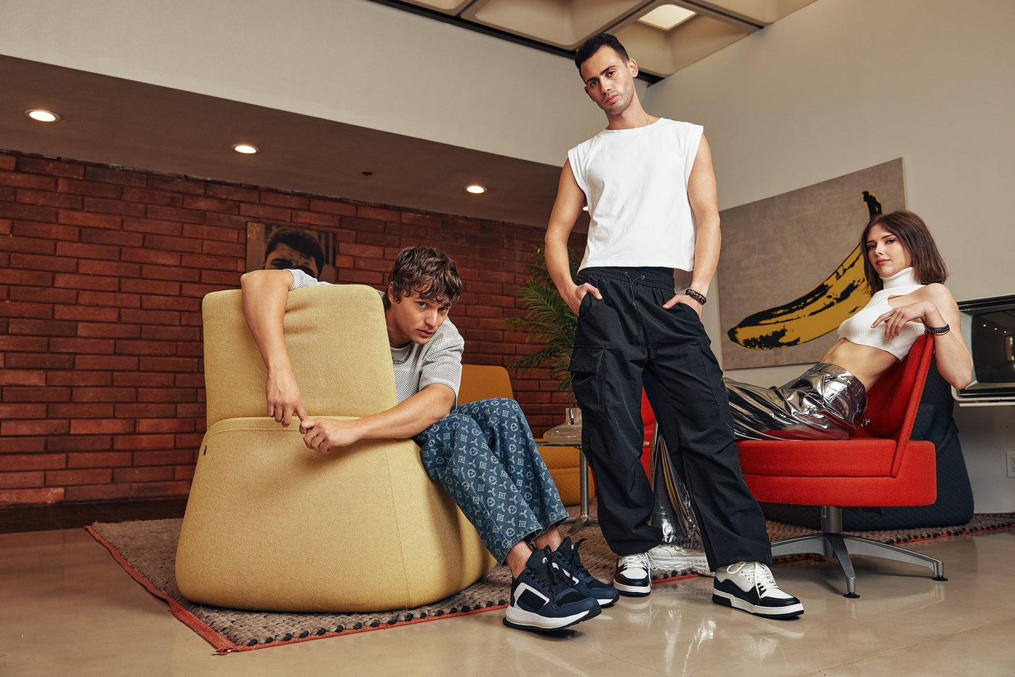 CALTO S4752 Height-Increasing High-Top Sneaker - 3 Inches Taller - White Black - Performance Design - Quality Footwear