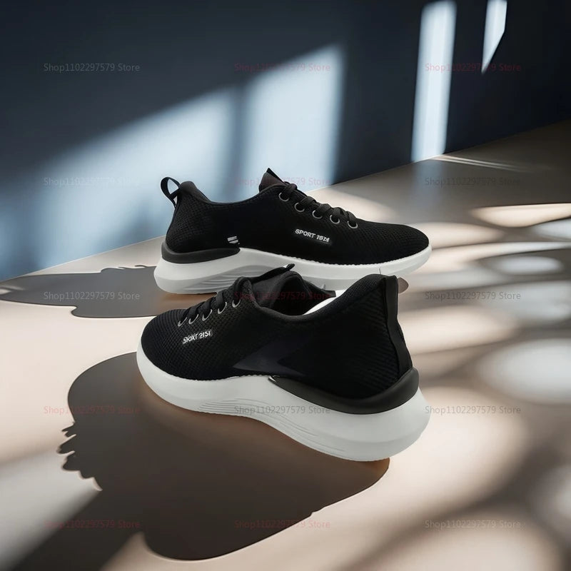 Elevate Your Run: Ultra-Lightweight Breathable Athletic Sneakers for Women - Perfect for Spring & Autumn Activities!