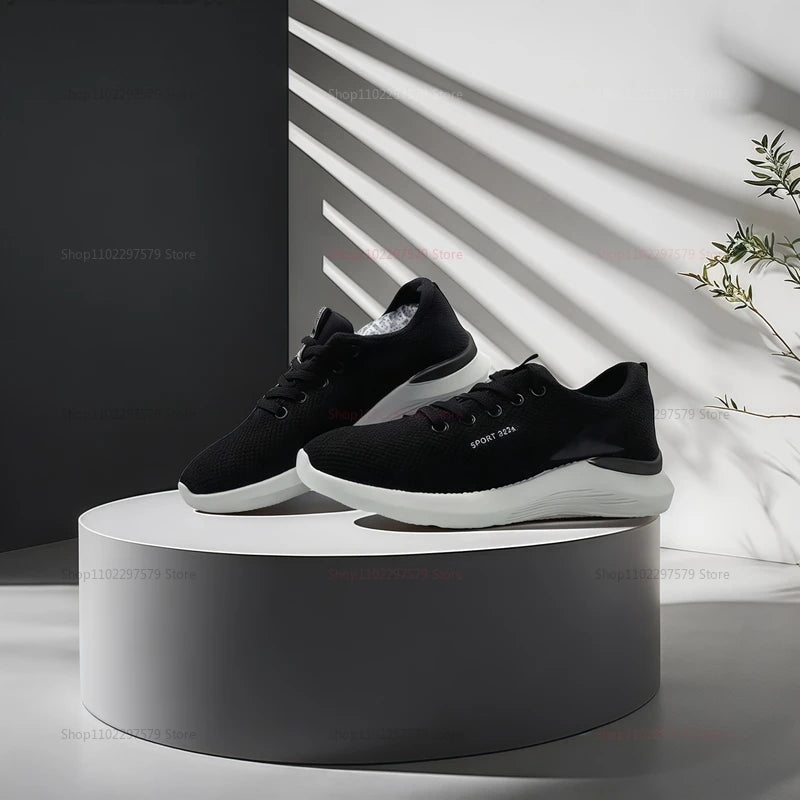 Elevate Your Run: Ultra-Lightweight Breathable Athletic Sneakers for Women - Perfect for Spring & Autumn Activities!