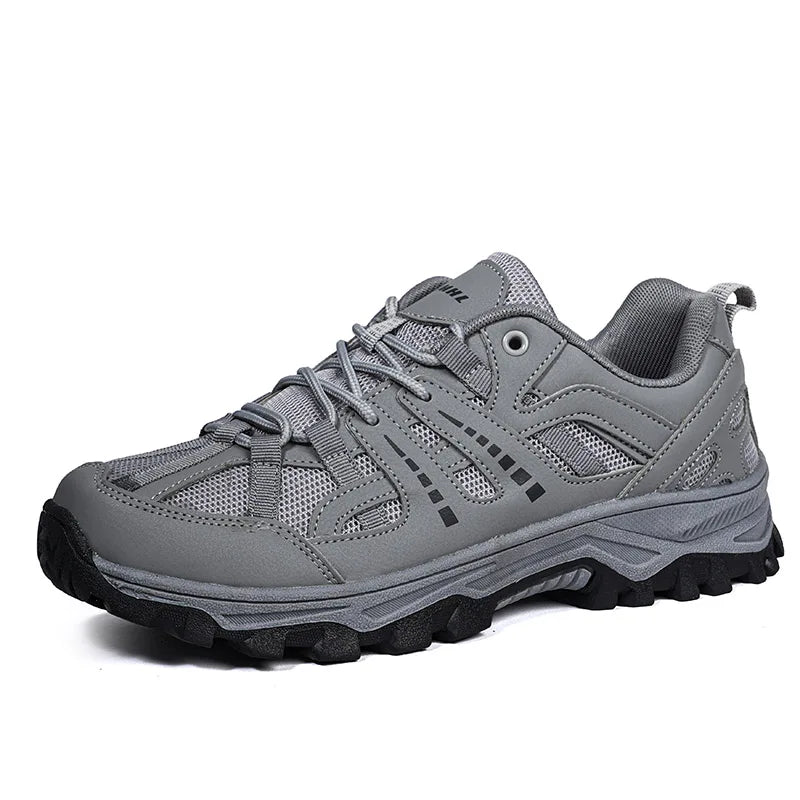 Blotcha Men's Women's Breathable Mesh Hiking Shoes Anti-Slip Trekking Sneakers