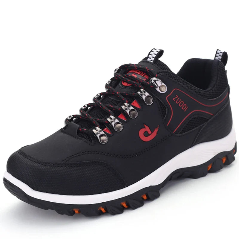 Blotcha Men's Orthopedic Hiking Shoes - Breathable Lightweight Non-Slip Outdoor Sneakers