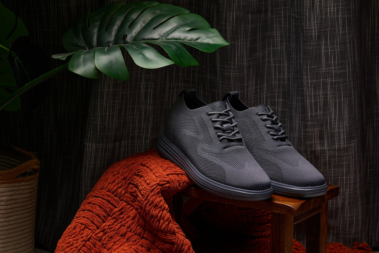 CALTO X2641 Height-Increasing Casual Sneaker - Iron Dark Grey - 2.8 Inches Taller - Premium - Quality Footwear Design