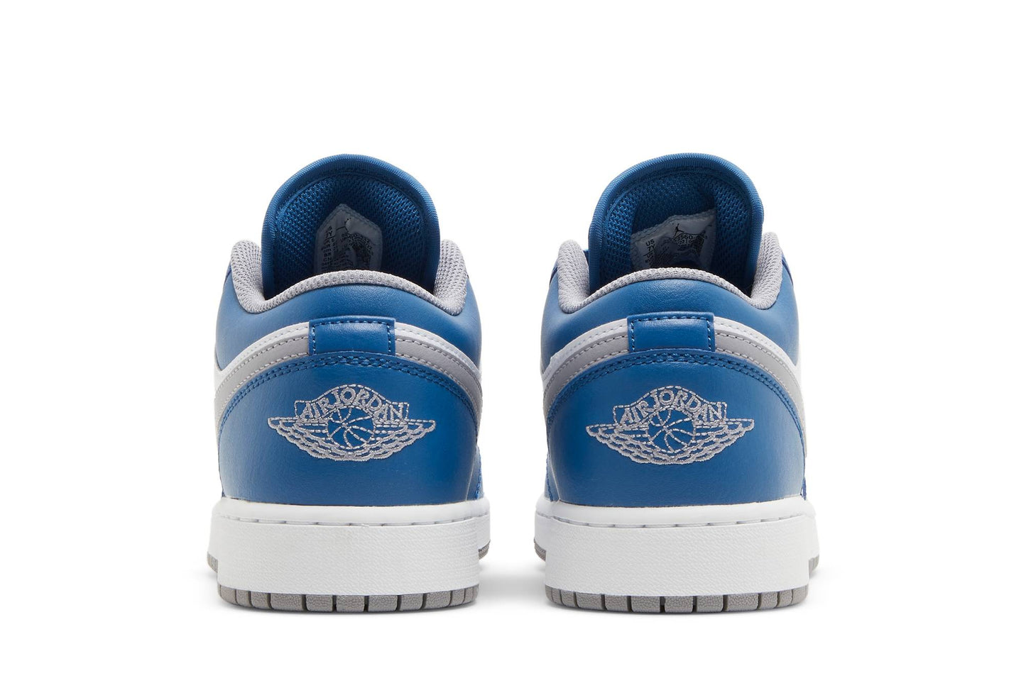 ( Grade School ) Air Jordan 1 Low ‘True Blue Cement’ 553560-412