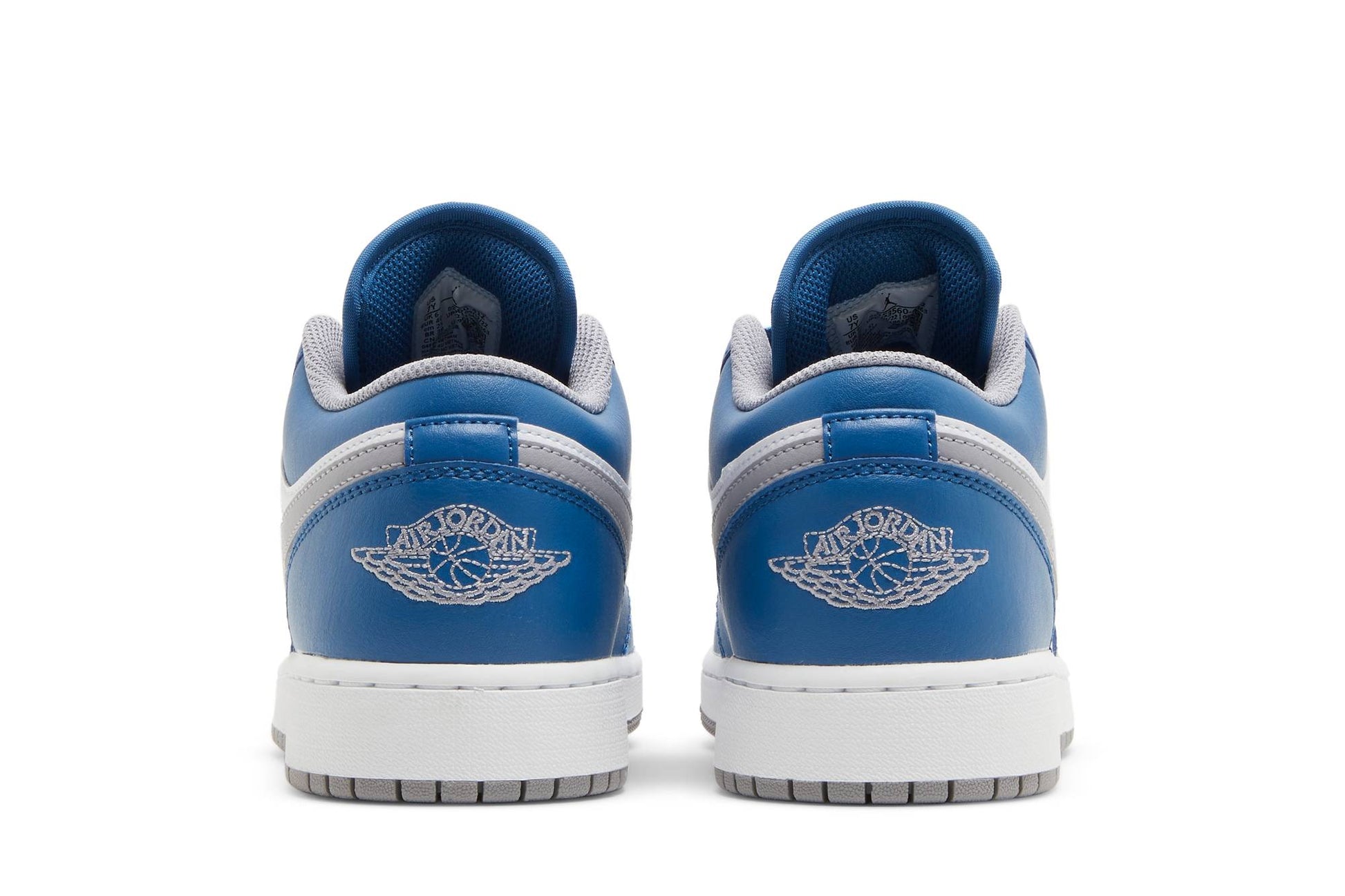 ( Grade School ) Air Jordan 1 Low ‘True Blue Cement’ 553560-412