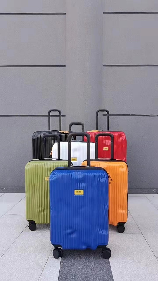 Modern Colorful Hard Shell Spinner Suitcase with Telescopic Handle