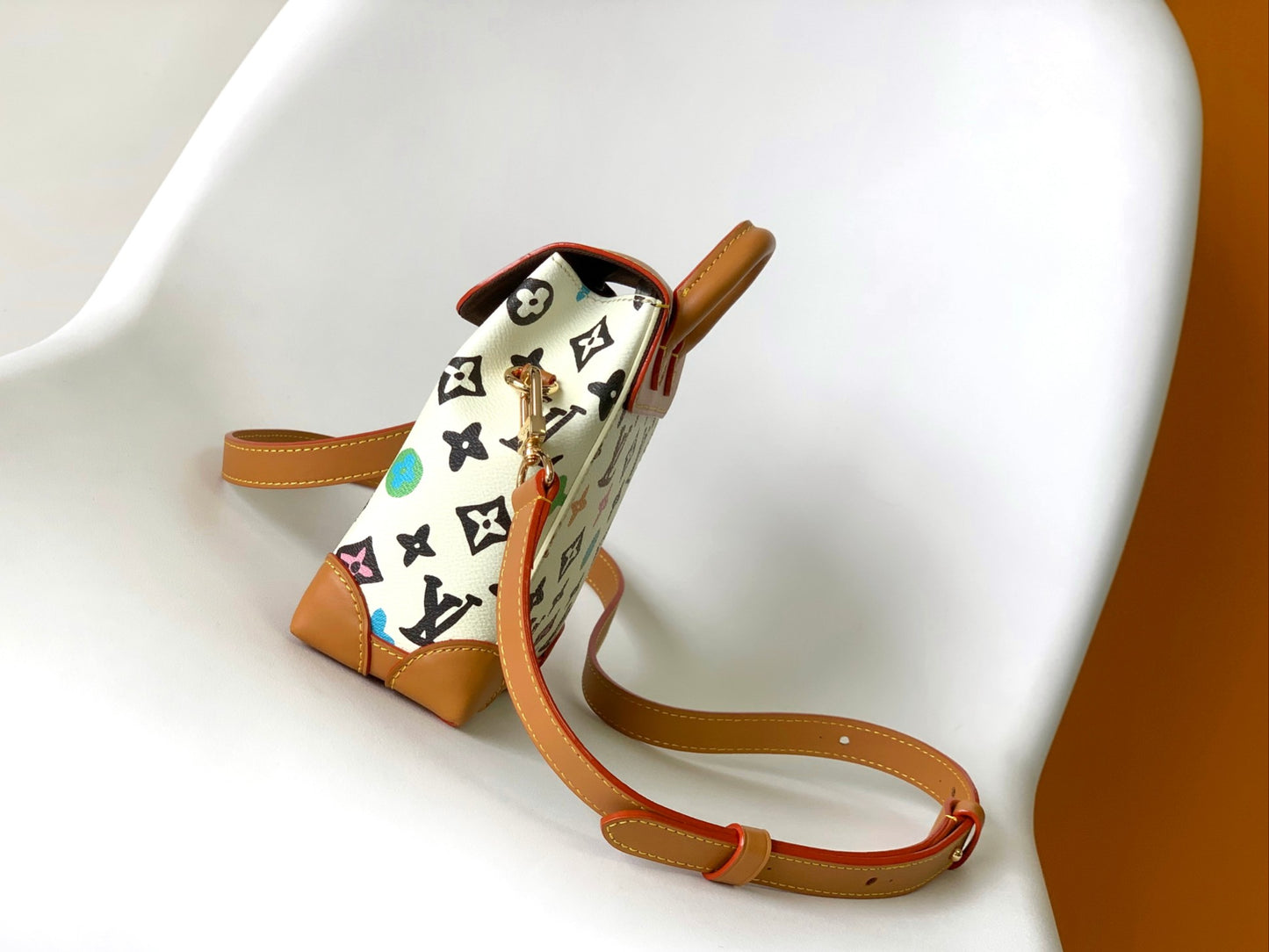 Louis Vuitton Whimsical Cat Print Monogram Mini Backpack Crossbody Bag