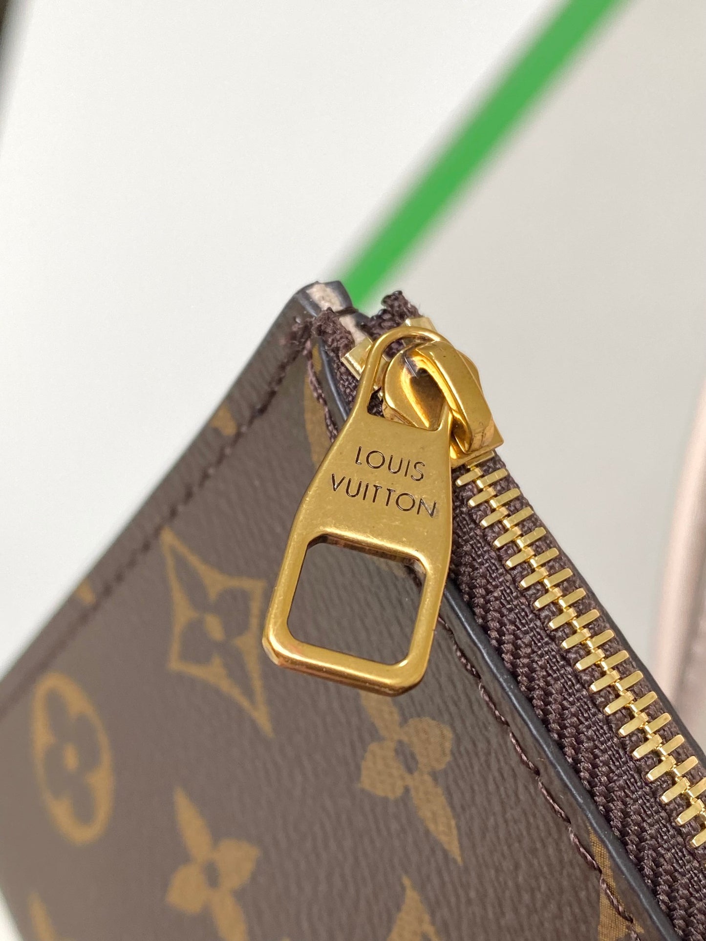 Louis Vuitton Minimalist Beige Leather Hobo Shoulder Bag with Gold Hardware