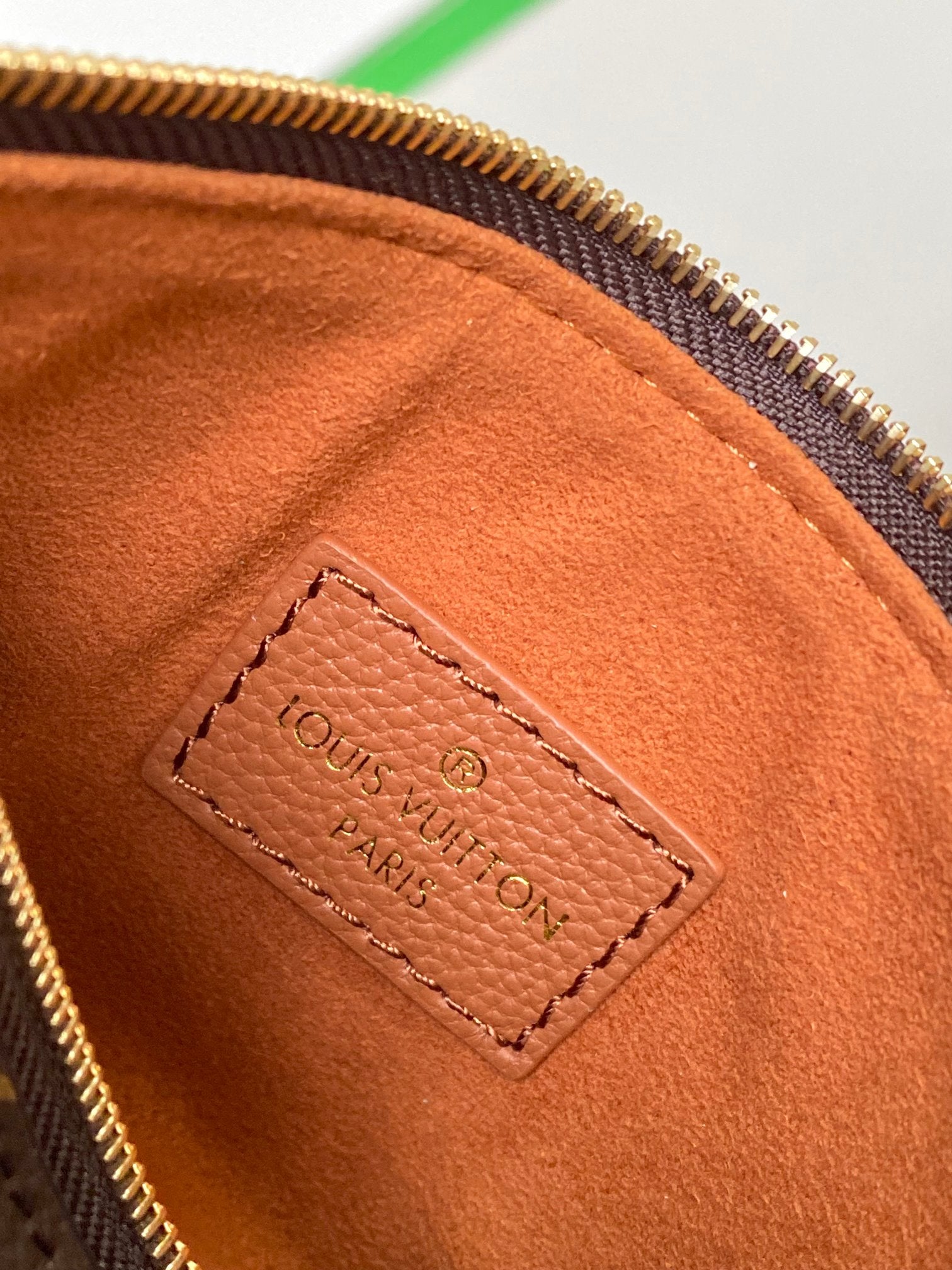 Louis Vuitton Minimalist Cognac Brown Leather Slouchy Hobo Shoulder Bag