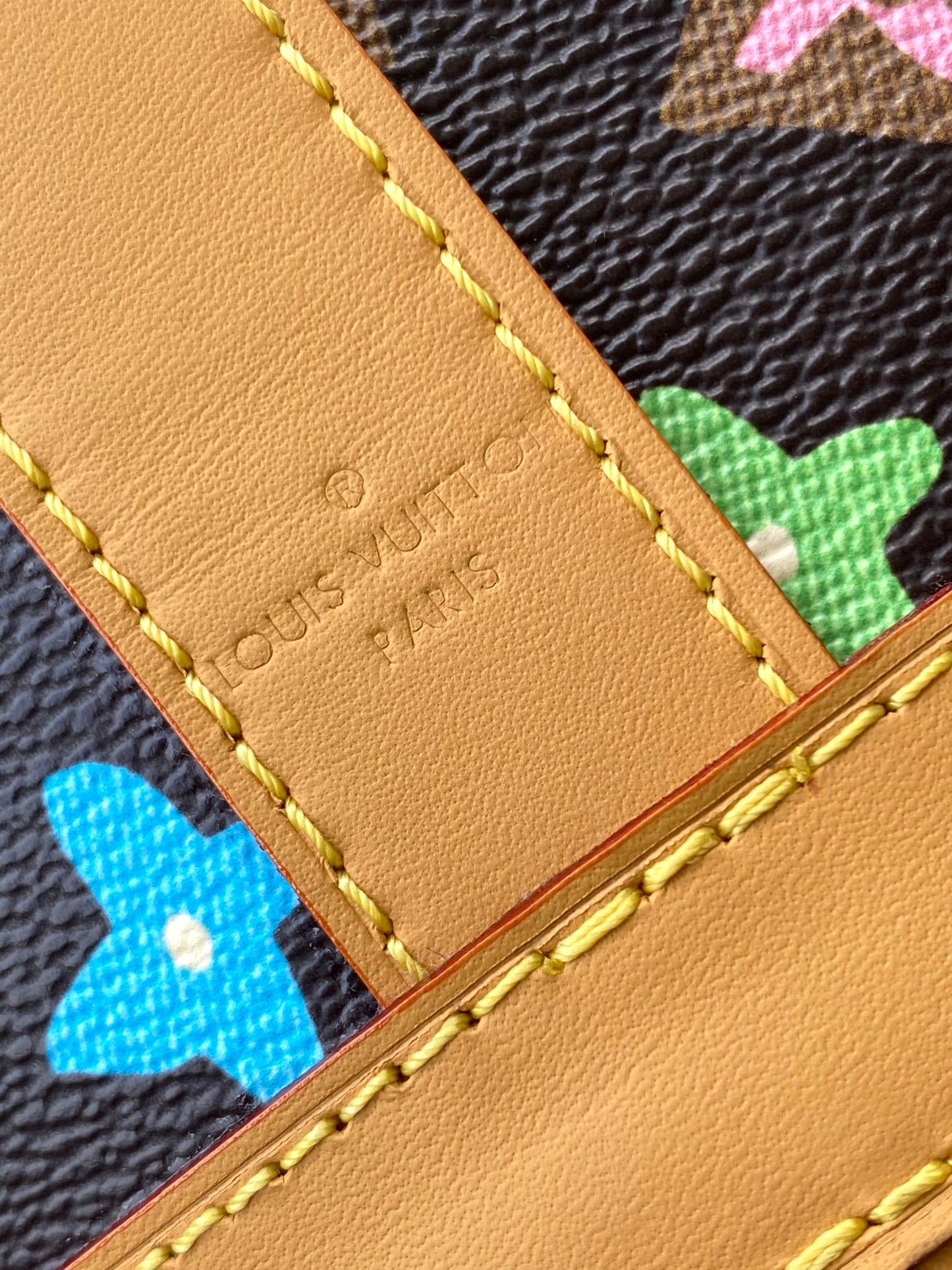 Louis Vuitton Multicolor Monogram Canvas Mini Crossbody Bag with Leather Trim