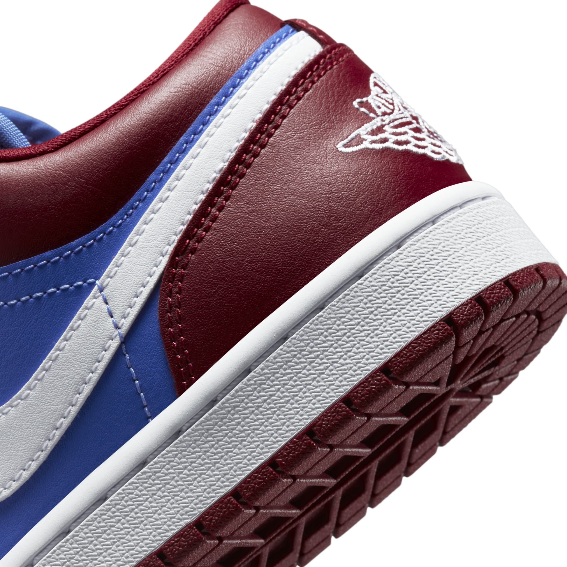 ( Women ) Air Jordan 1 Low ‘Deep Red Blue’ DC0774-604