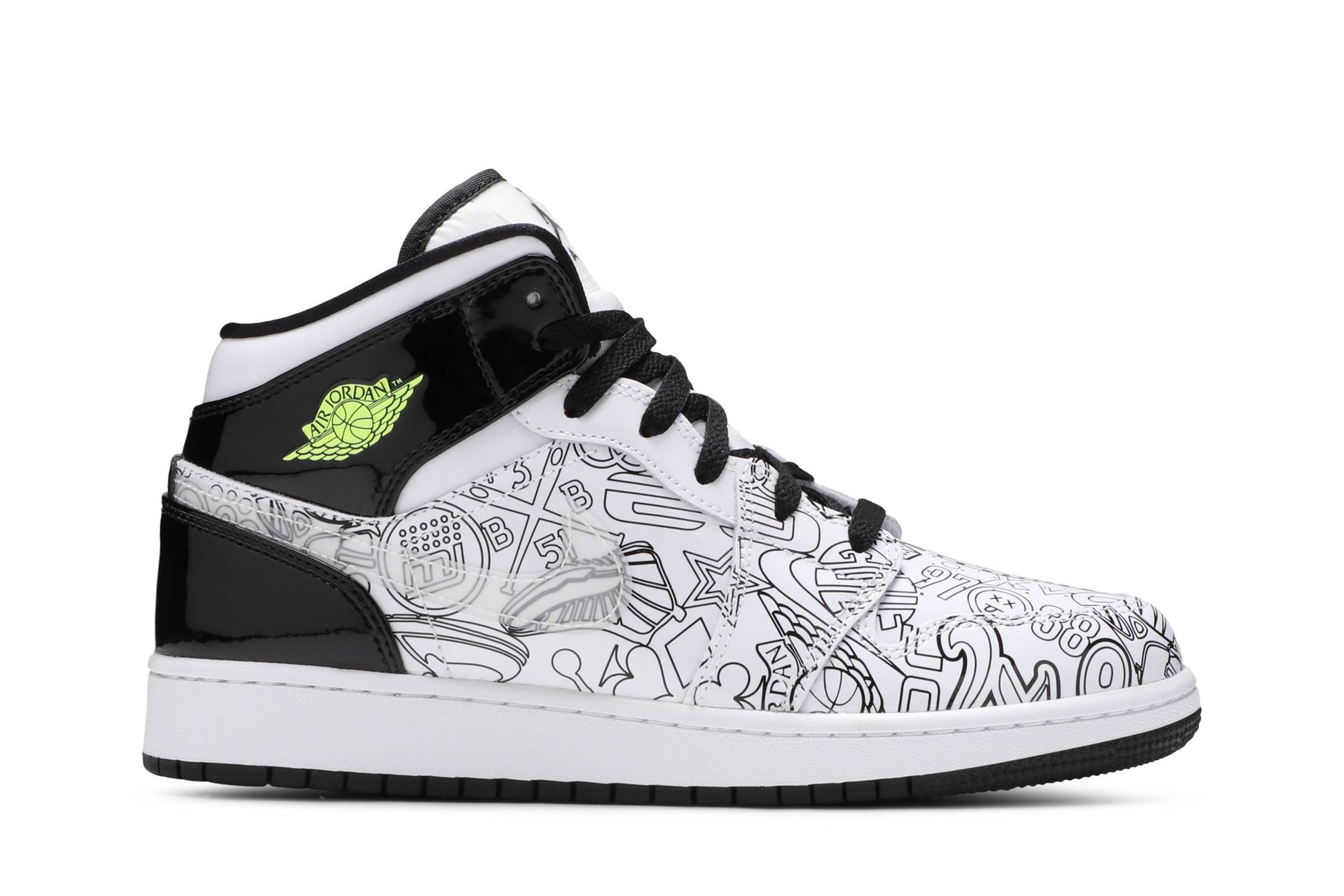 ( Grade School ) Air Jordan 1 Mid ‘DIY’ DC4099-100