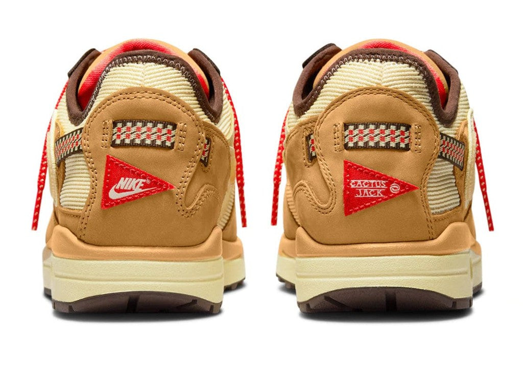 Nike Air Max 1 X Travis Scott Cactus Jack Wheat Lemon Drop