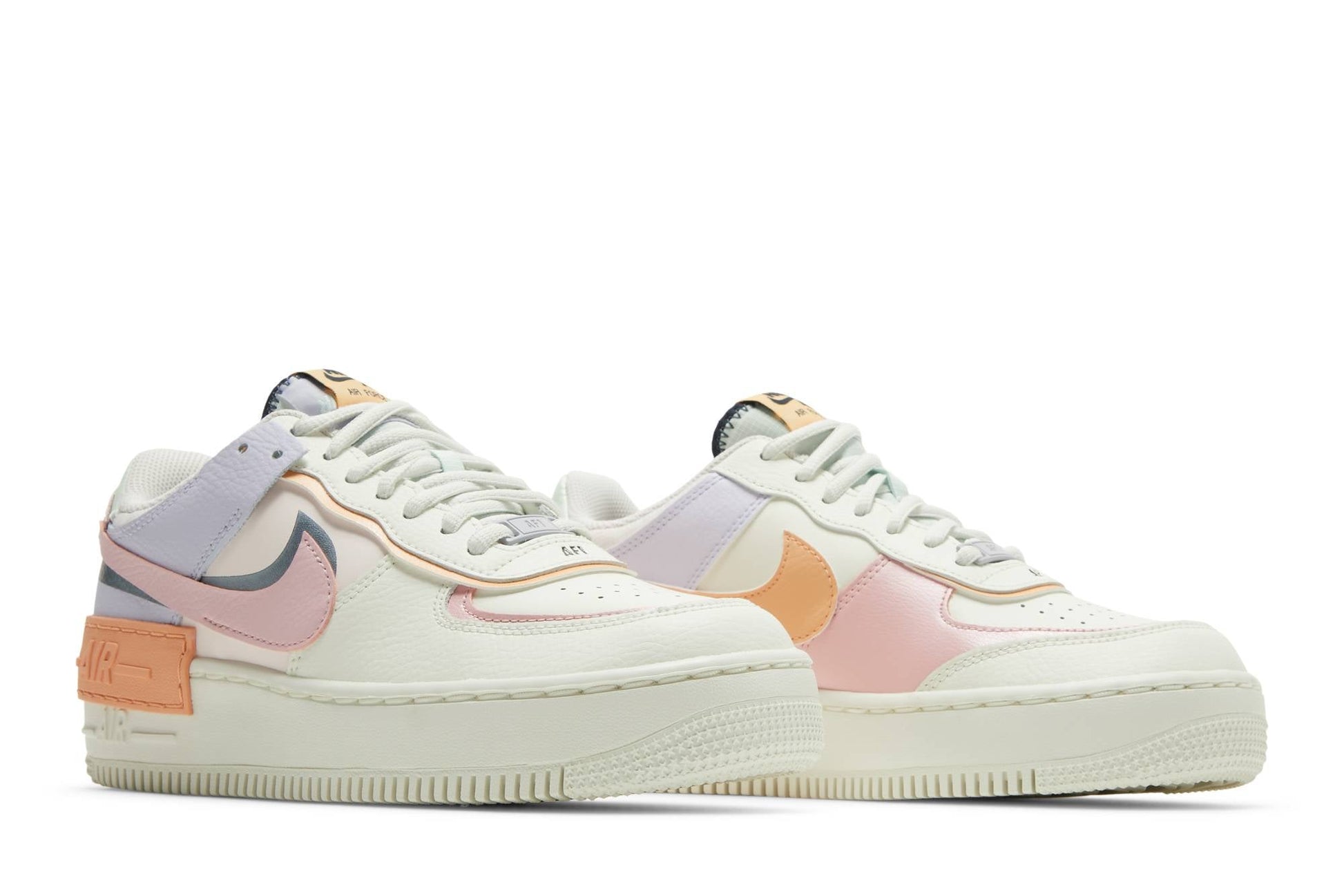( Women ) Nike Air Force 1 Shadow ‘Orange Chalk Pink Glaze’ CI0919-111