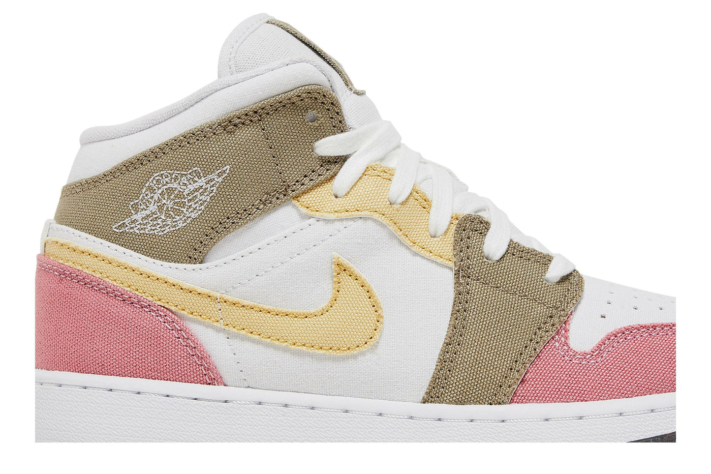 ( Grade School ) Air Jordan 1 Mid ‘Pastel Grind’ DJ0338-100