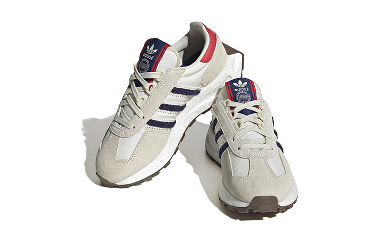 ( Youth ) Adidas Originals Retropy E5 ‘Beige Navy White’ HQ1532