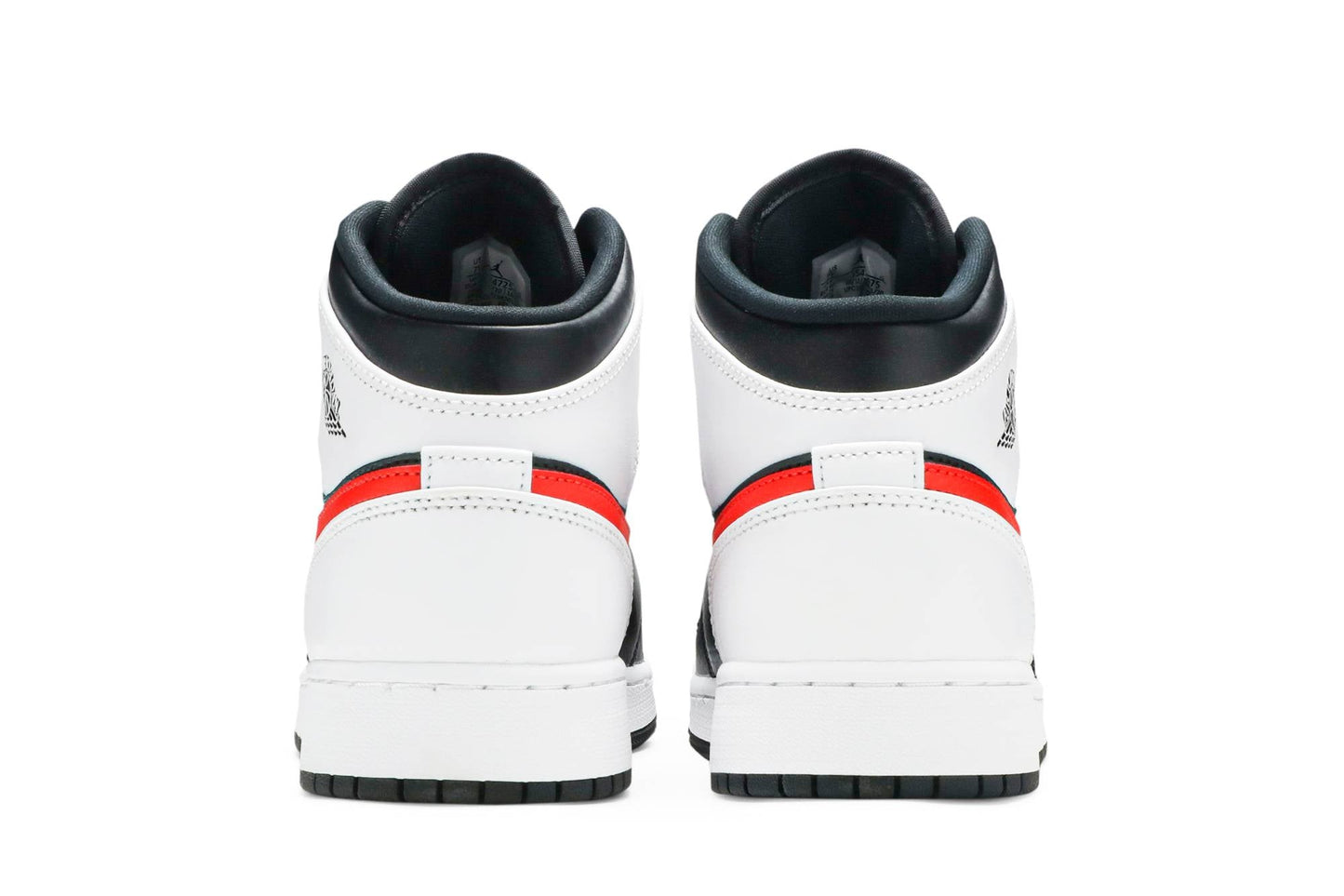 ( Grade School ) Air Jordan 1 Mid ‘Chile Red’ 554725-075