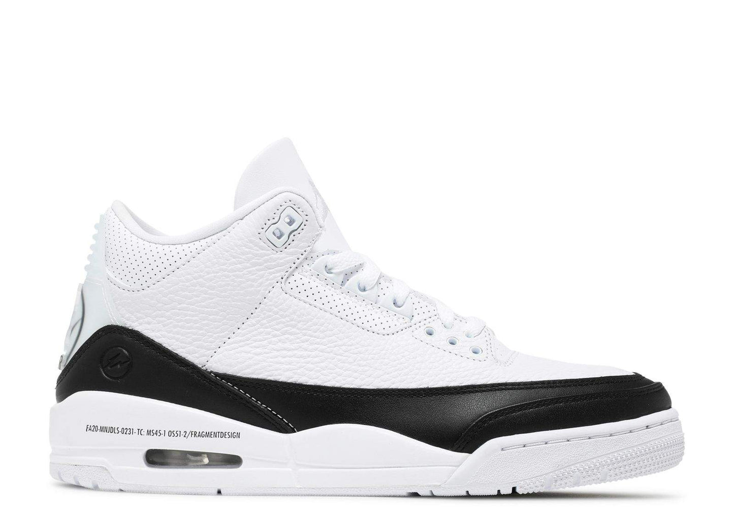 Fragment Design X Air Jordan 3 Retro SP ‘White’ Everlasting Sneaker