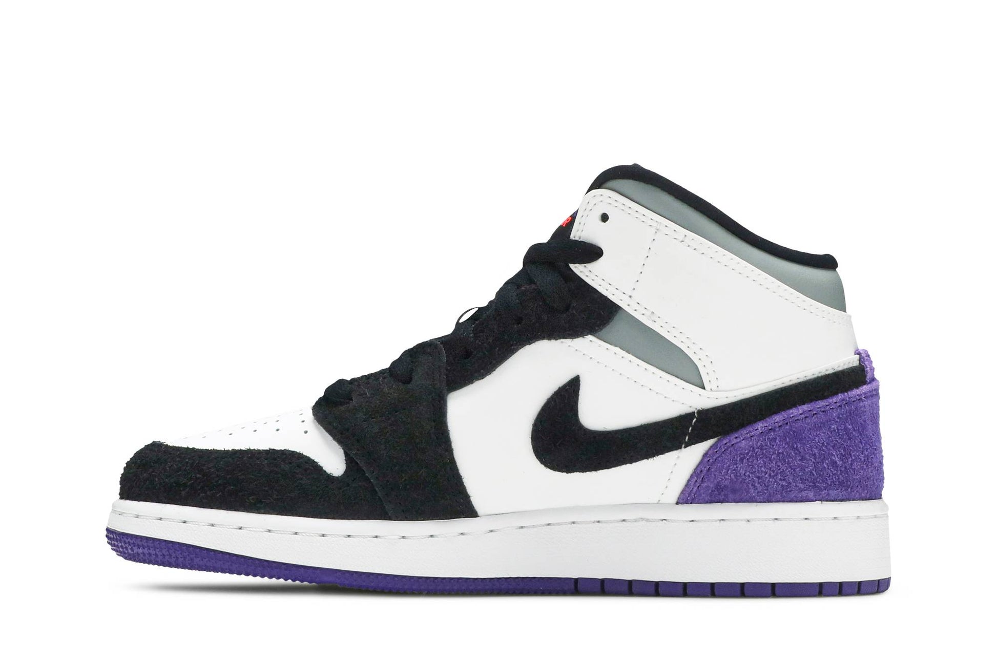 ( Grade School ) Air Jordan 1 Mid SE ‘Varsity Purple’ BQ6931-105