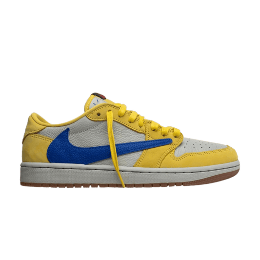 ( Women ) Travis Scott X Air Jordan 1 Retro Low OG SP Canary DZ4137-700