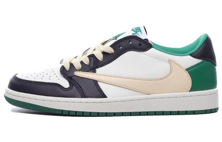 Air Jordan Travis Scott X Fragment Design X 1 Low ‘White Green Black’ DM7866-128